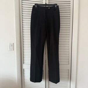 Black Straight-Leg Trousers – Calvin Klein (Size 4)